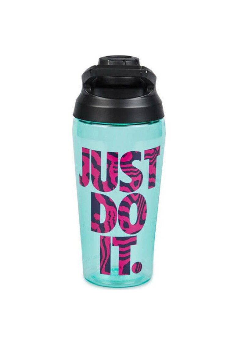 Bidon hidratare Training Unisex NIKE TR HYPERCHARGE CHUG BOTTLE 16 OZ GRAPHIC GRAPHIC TROPICAL TWIST/BLACK/FIREBERRY 473ml