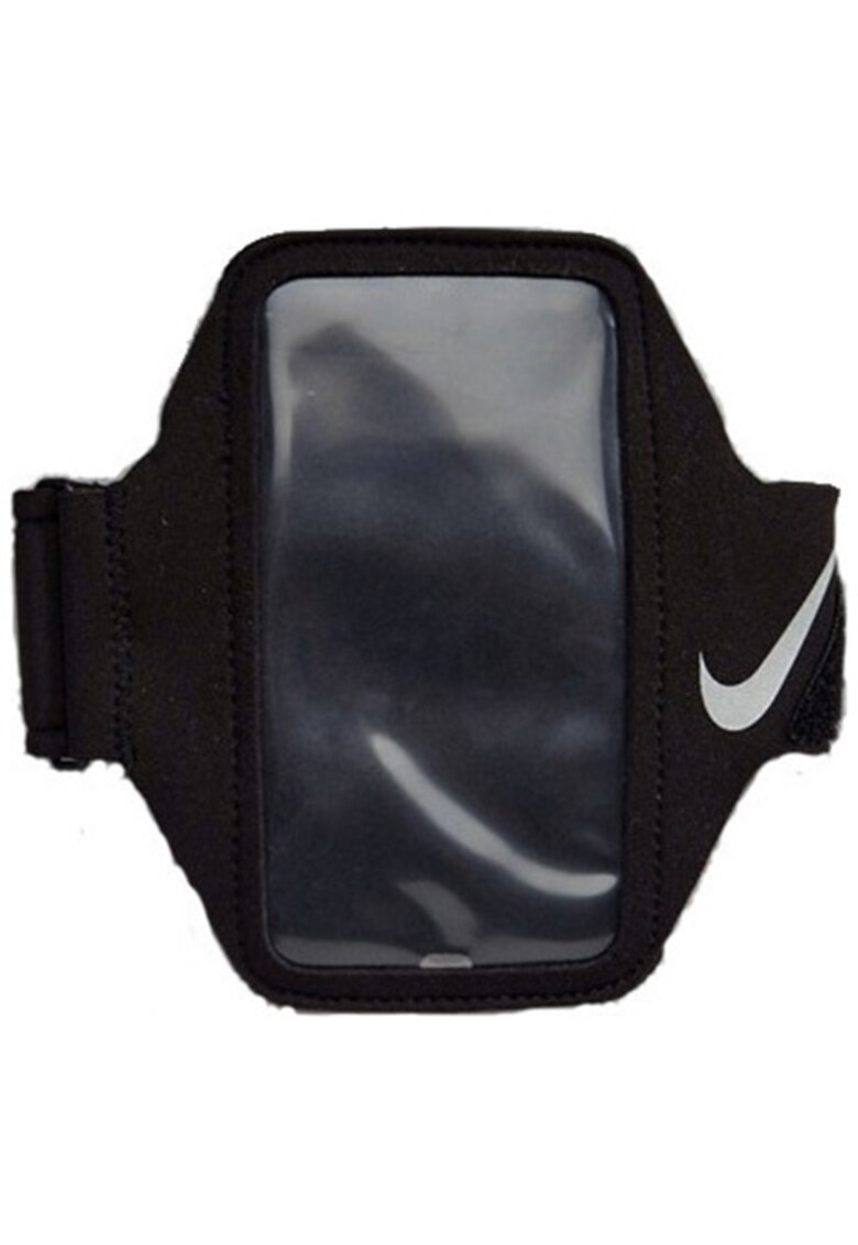 Borseta brat protectie telefon Running Unisex NIKE LEAN ARM BAND BLACK/BLACK/SILVER NS