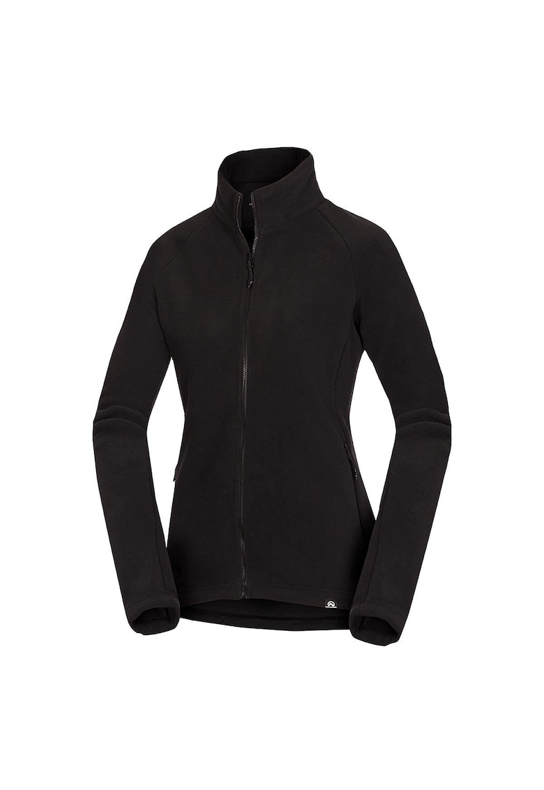 Bluza fleece polar pentru femei Polartec® Micro200 Priecna - Negru