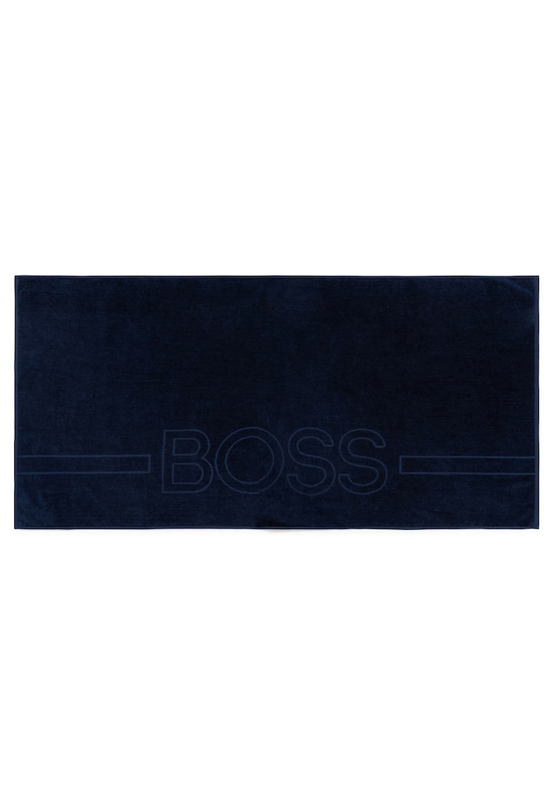 Prosop din material terry cu logo Boss imagine 2022 13clothing.ro