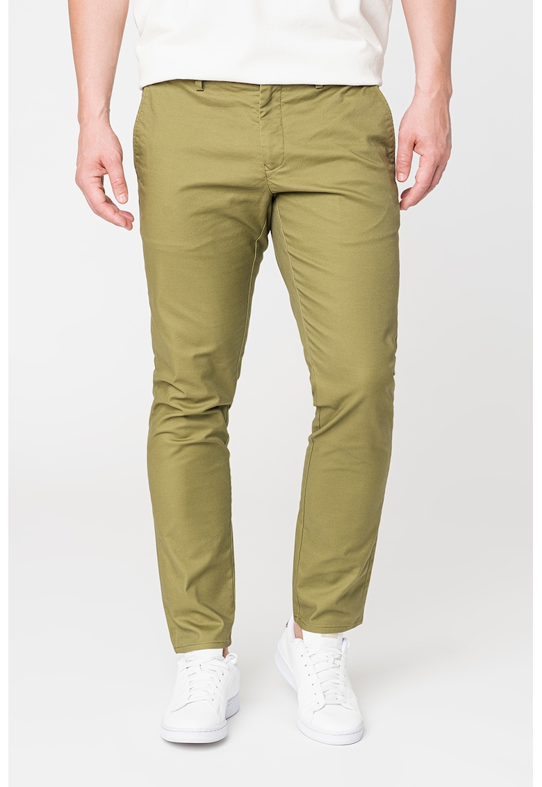 Gant Pantaloni chino slim fit cu talie medie hallden