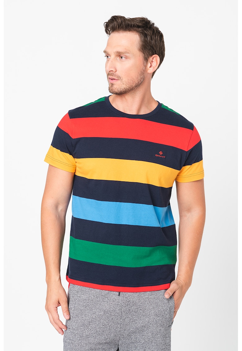 Tricou de bumbac cu model in dungi Barstripe Tricou de bumbac cu model in dungi Barstripe