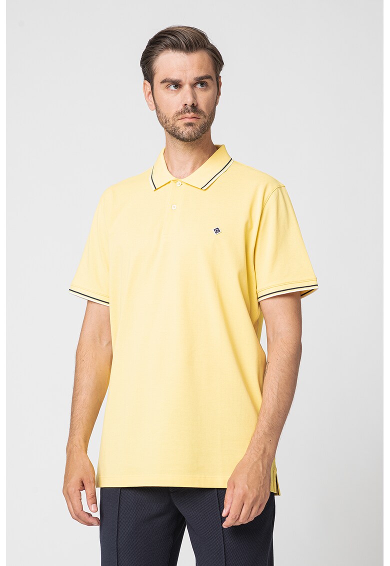 Tricou polo de bumbac