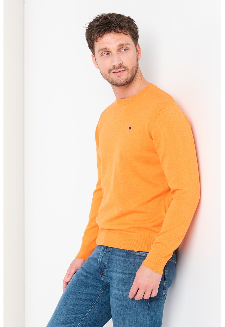 Pulover regular fit cu decolteu la baza gatului Classic Pulover regular fit cu decolteu la baza gatului Classic fashiondays.ro