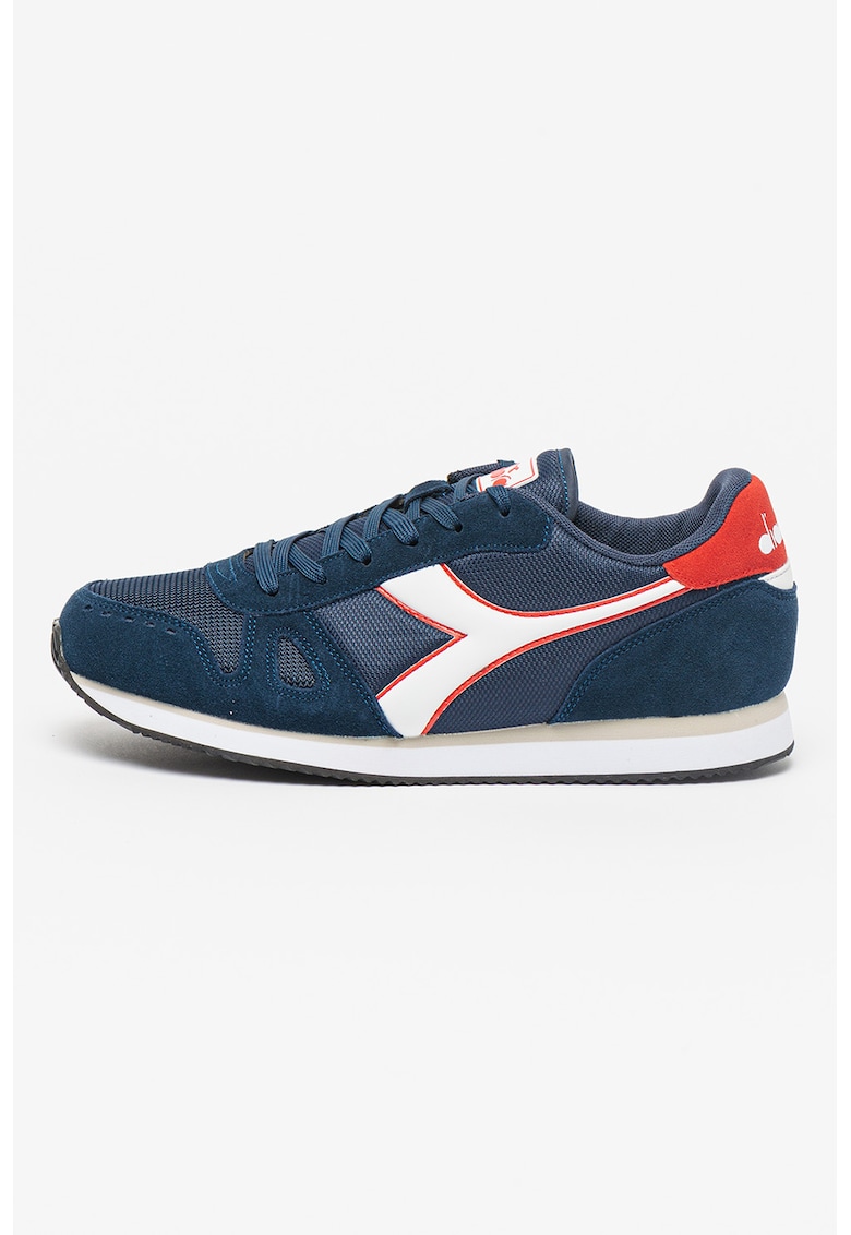 Спортни обувки от велур и мрежеста материя Diadora