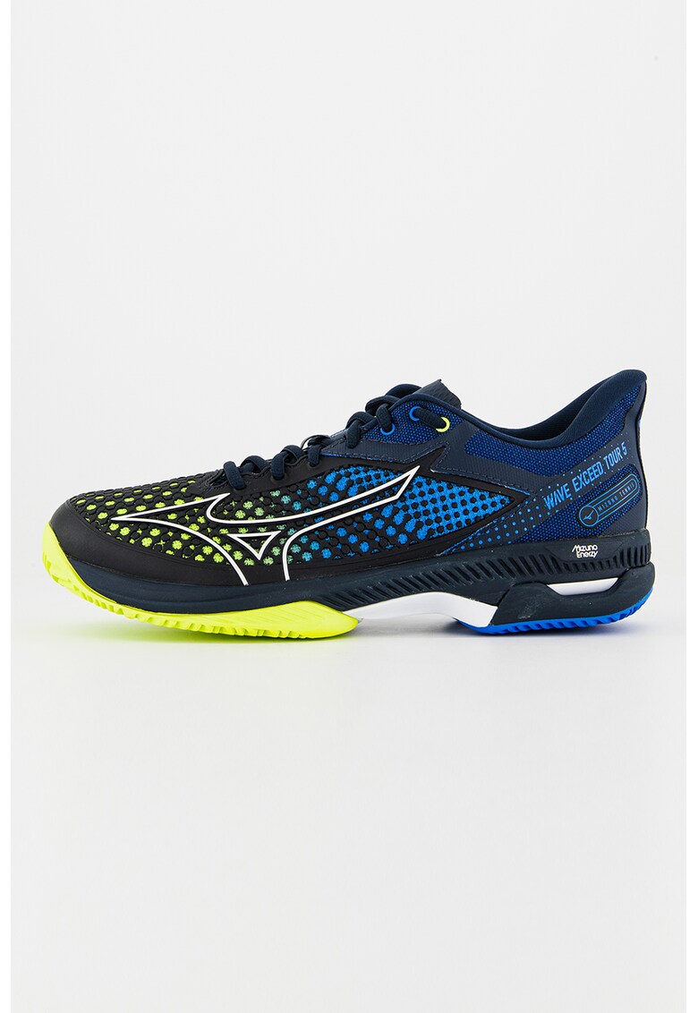 Mizuno Унисекс обувки за тенис Wave Exceed Tour 5AC с контрасти за Жени Mizuno Унисекс обувки за тенис Wave Exceed Tour 5AC с контрасти за Жени