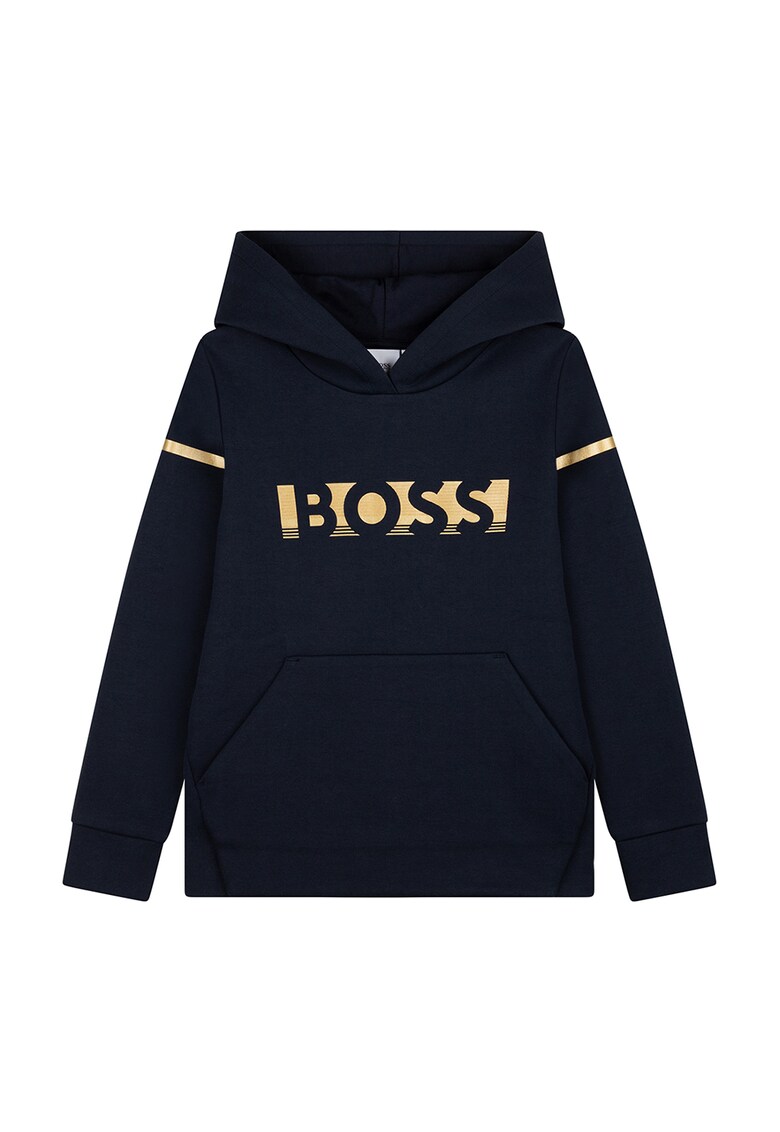 BOSS Kidswear Худи с джоб кенгуру за Момчета BOSS Kidswear Худи с джоб кенгуру за Момчета