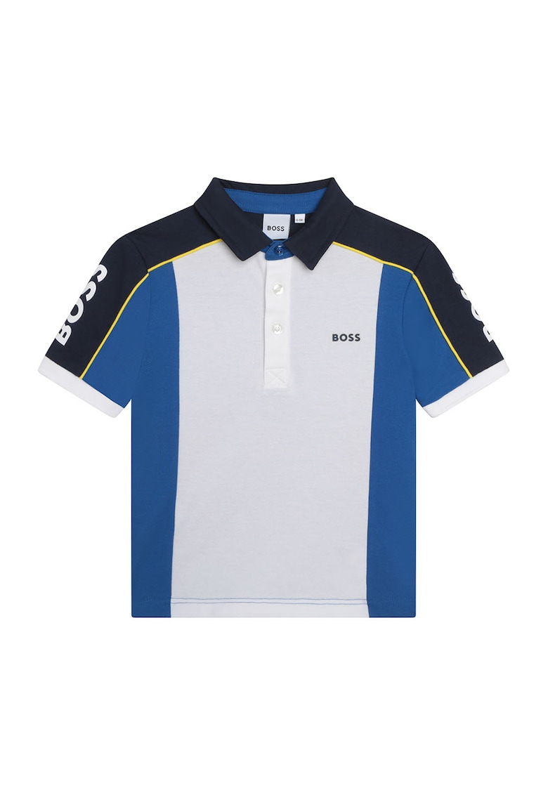 BOSS Kidswear Тениска с яка и бермуди за Момчета BOSS Kidswear Тениска с яка и бермуди за Момчета