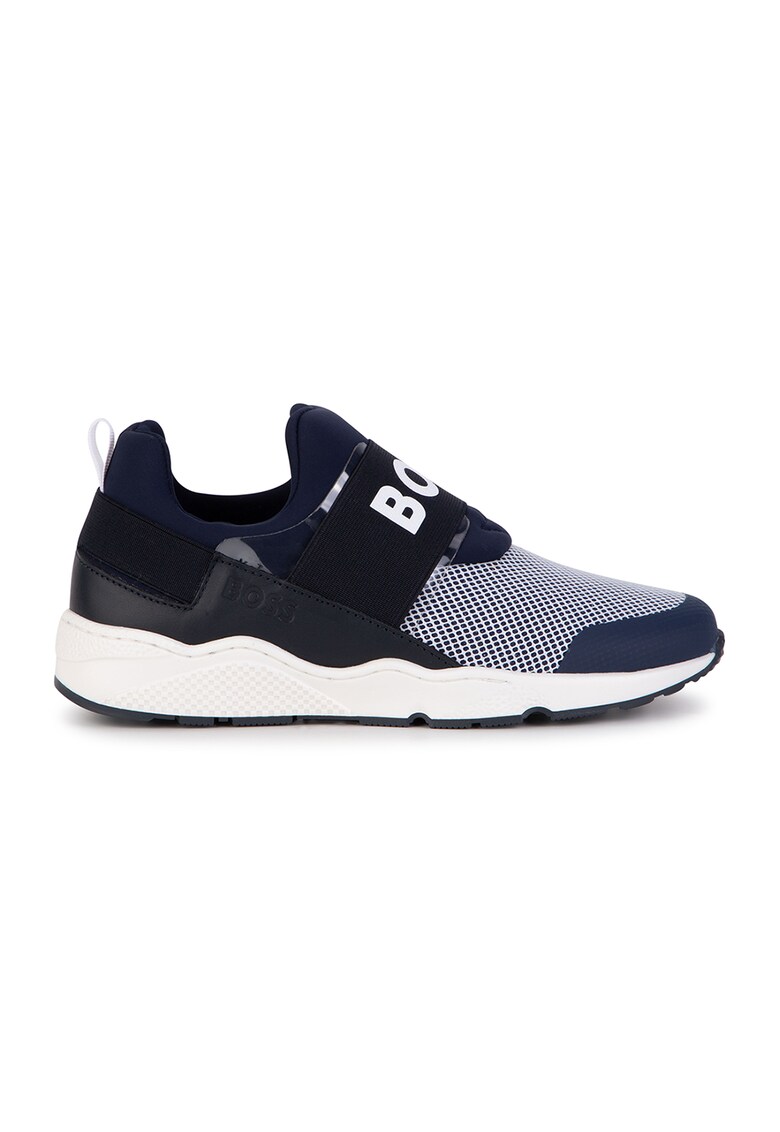 BOSS Kidswear Мрежести спортни обувки без закопчаване за Момчета BOSS Kidswear Мрежести спортни обувки без закопчаване за Момчета