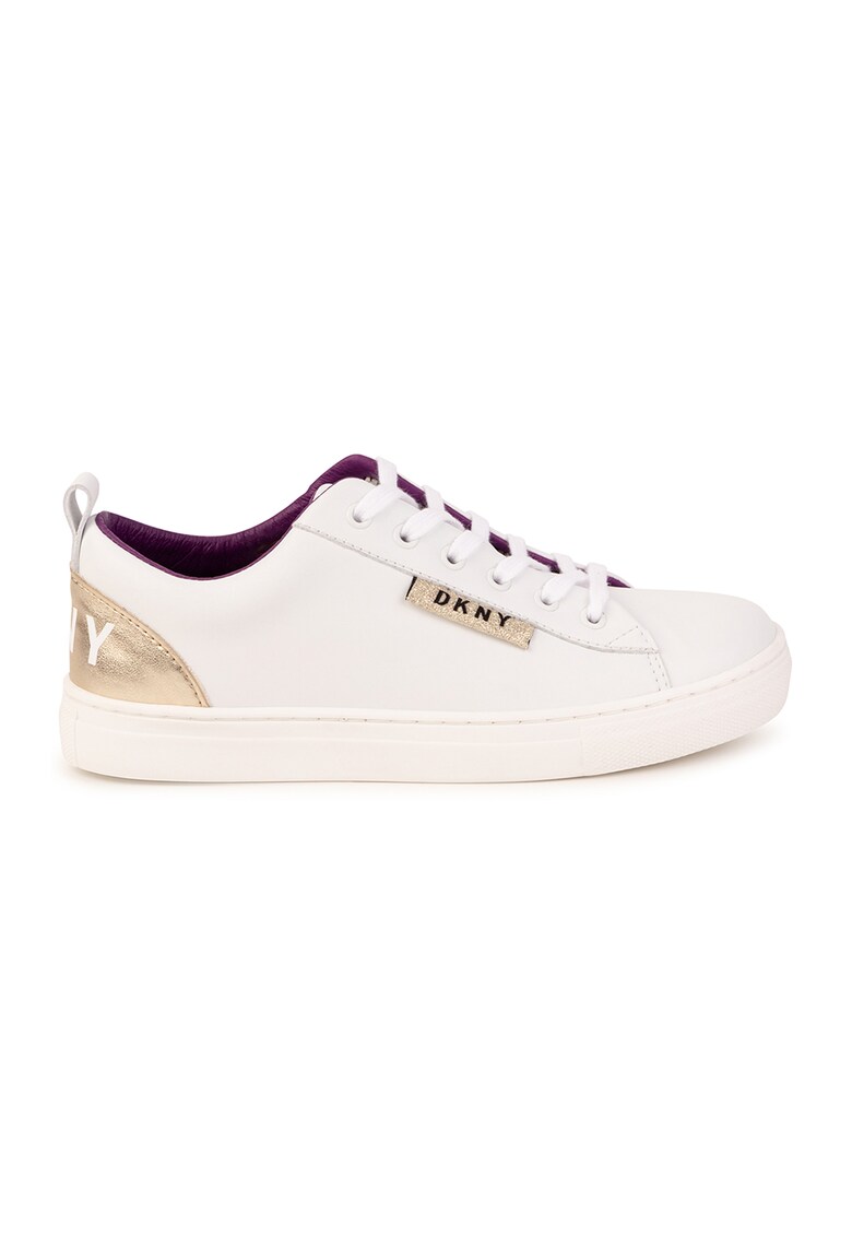 DKNY Спортни обувки с кожа за Момичета DKNY Спортни обувки с кожа за Момичета