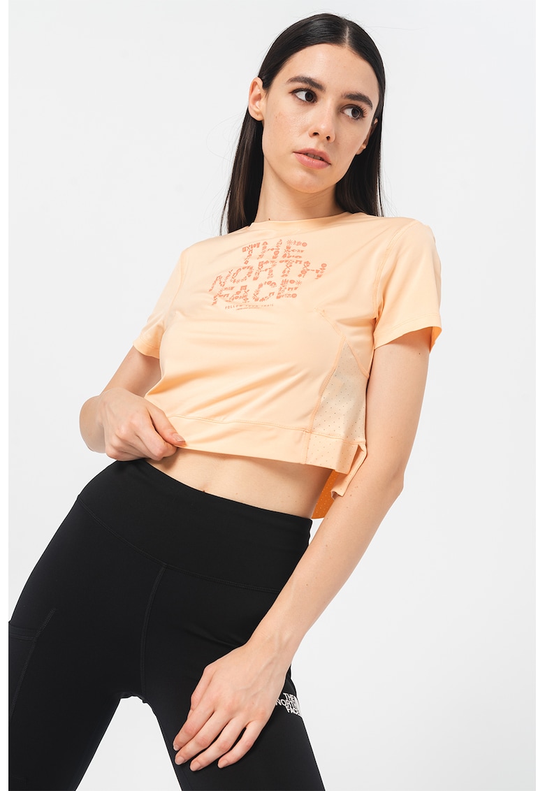 Tricou crop pentru drumetii glacier