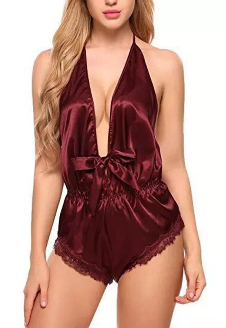 Lenjerie body sexy - satin - EFAYN