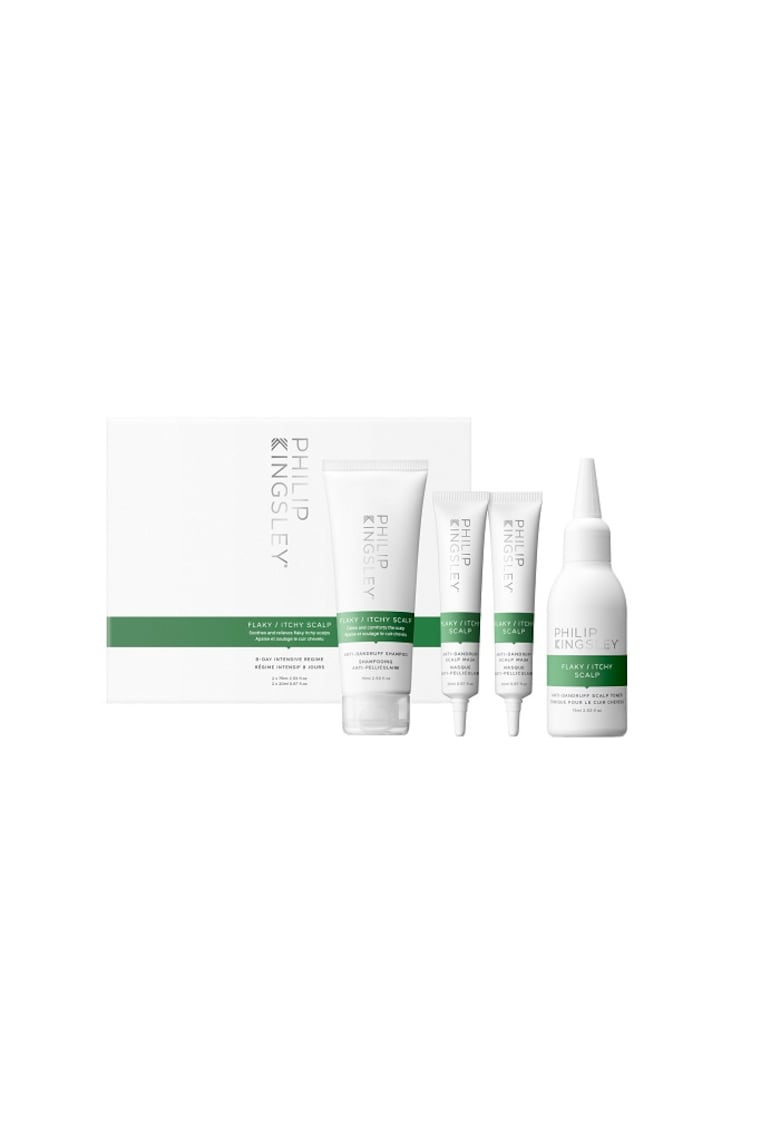 Set pentru par Flaky/Itchy Scalp 8-Day Kit - Sampon Flaky/Itchy Scalp 75ml + Masca Flaky/Itchy Scalp 2x20ml + Toner Flaky/Itchy Scalp 75ml