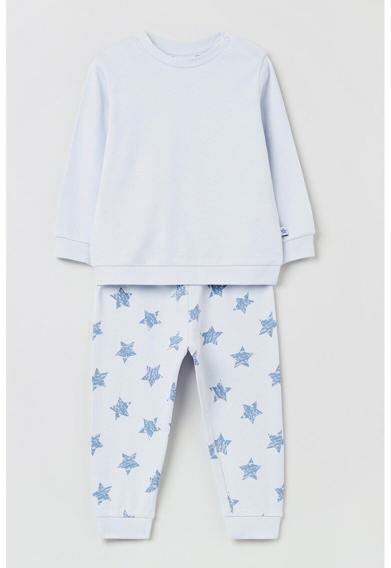 Pijama cu imprimeu cu stele ANSWEAR