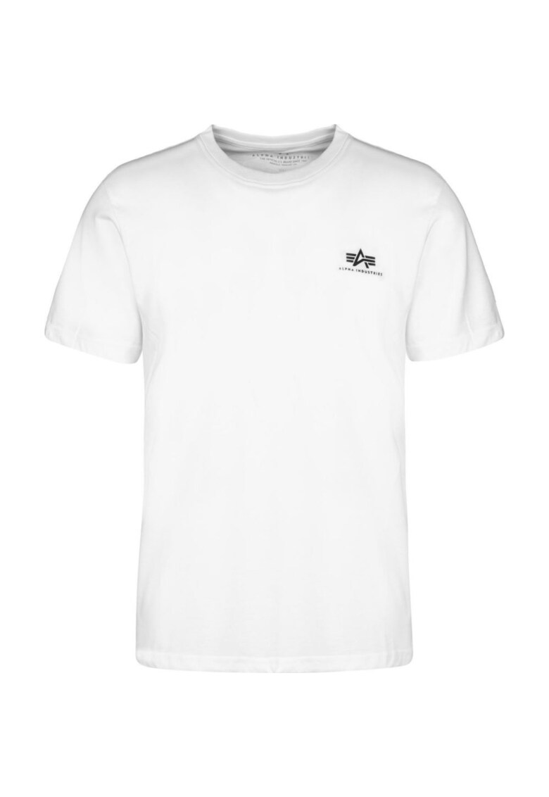 Tricou barbati - Basic - Bumbac - Alb -