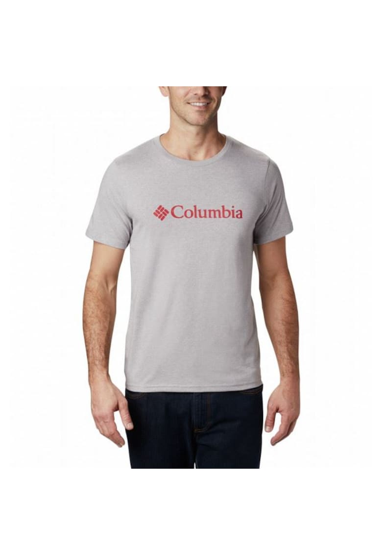 Columbia Tricou barbati - CSC - Bumbac organic - Gri