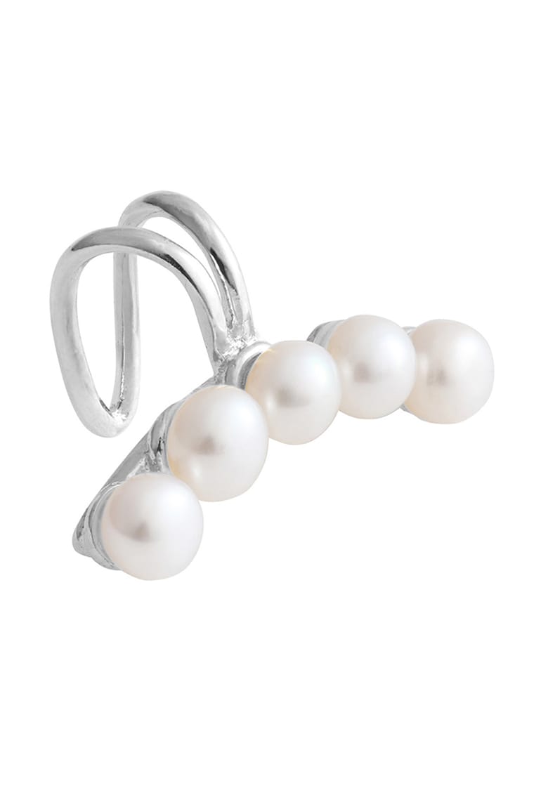 Cercei de argint cu perle sintetice – fara inchidere fashiondays imagine noua