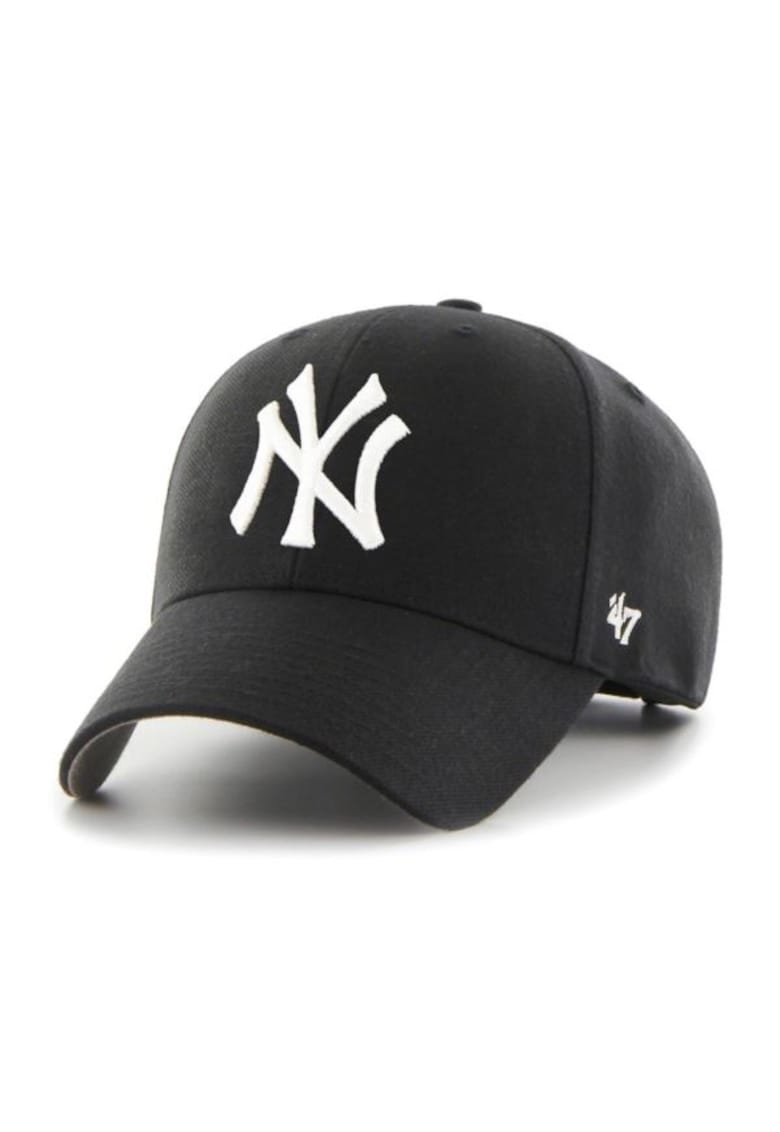 Sapca barbati -  NEW YORK YANKEES - Reglabila - Bumbac - Negru