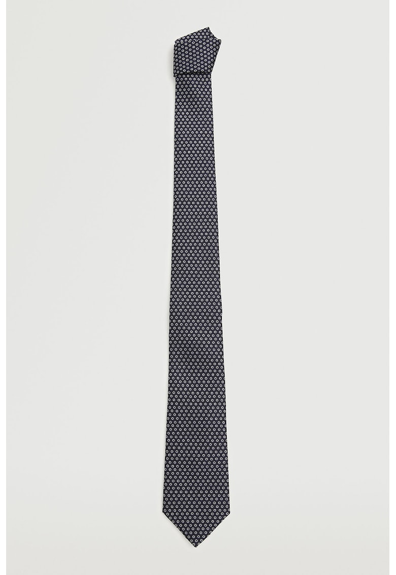 Cravata cu model geometric 2022 ❤️ Pret Super fashiondays imagine noua 2022