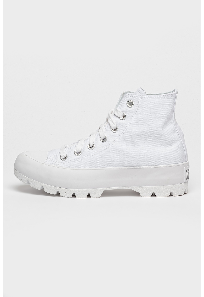 Tenisi flatform Chuck Taylor All Star Lugged - Alb
