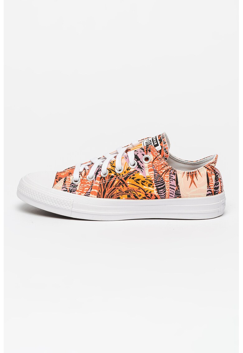 Tenisi low-cut cu imprimeu tropical Chuck Taylor All Star
