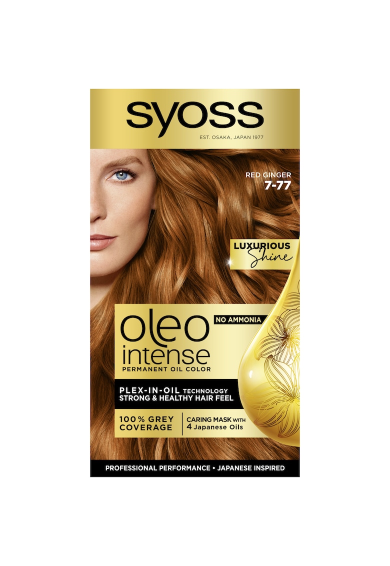 Vopsea de par permanenta fara amoniac Color Oleo Intense Saten - 115ml