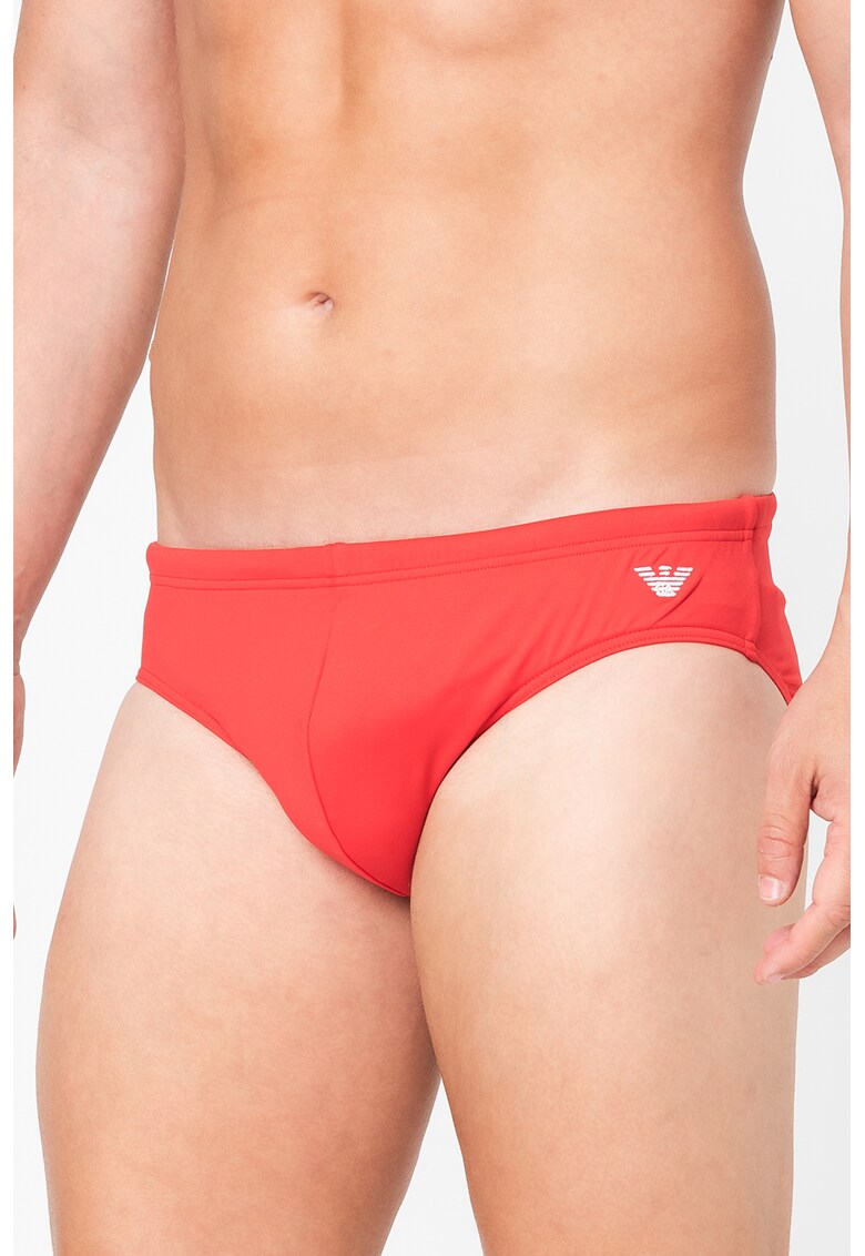 Slip cu logo brodat Emporio Armani Underwear