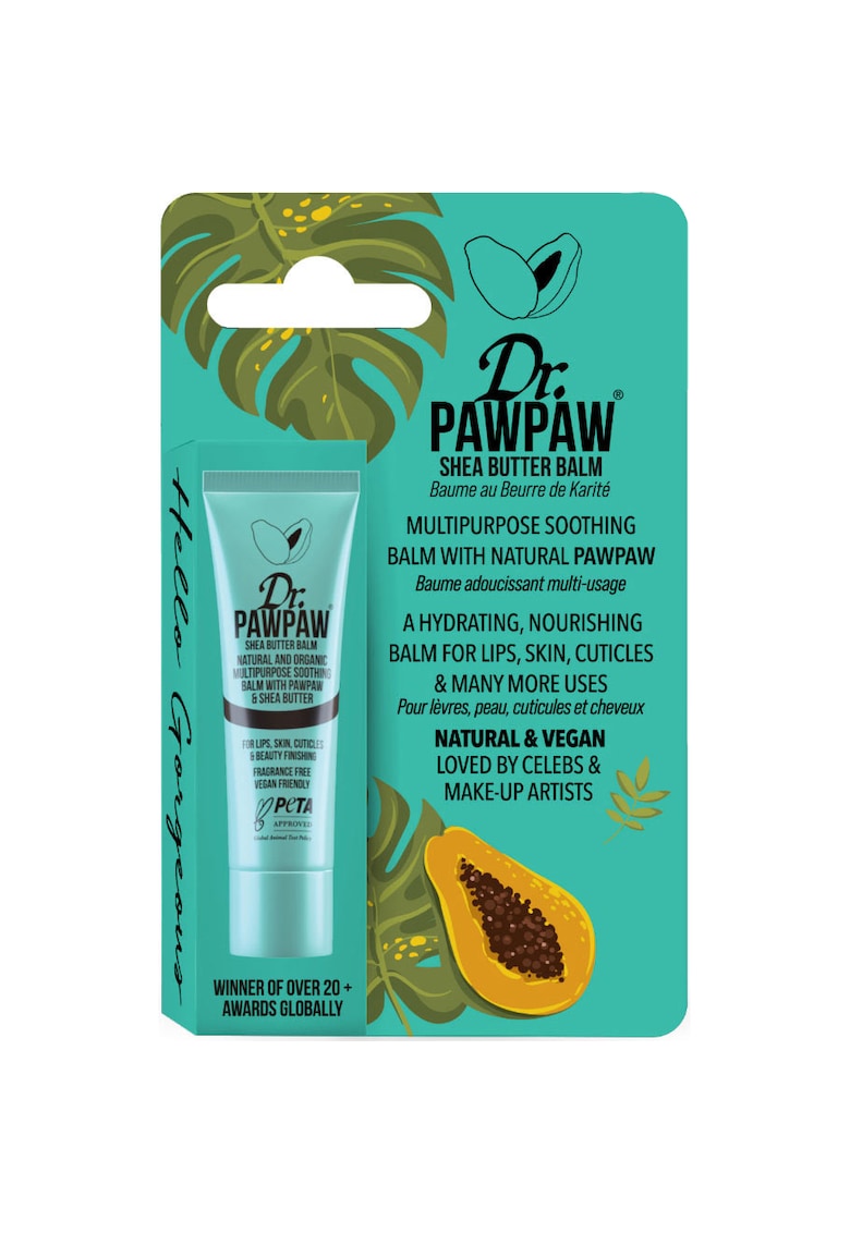 Balsam de buze cu unt de shea - 10 ml