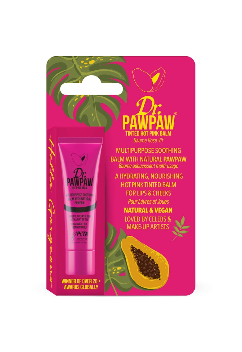 Balsam multifunctional Dr PawPaw Hot Pink - 10 ml