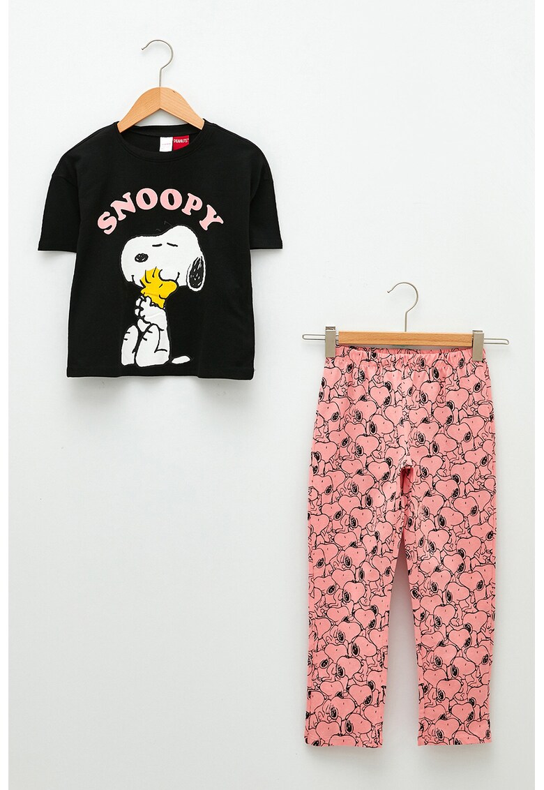 Pijama cu imprimeu Snoopy