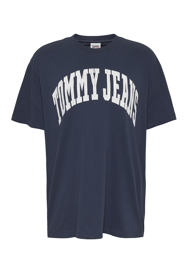 Tricou supradimensionat de bumbac organic cu logo Tommy Jeans bumbac