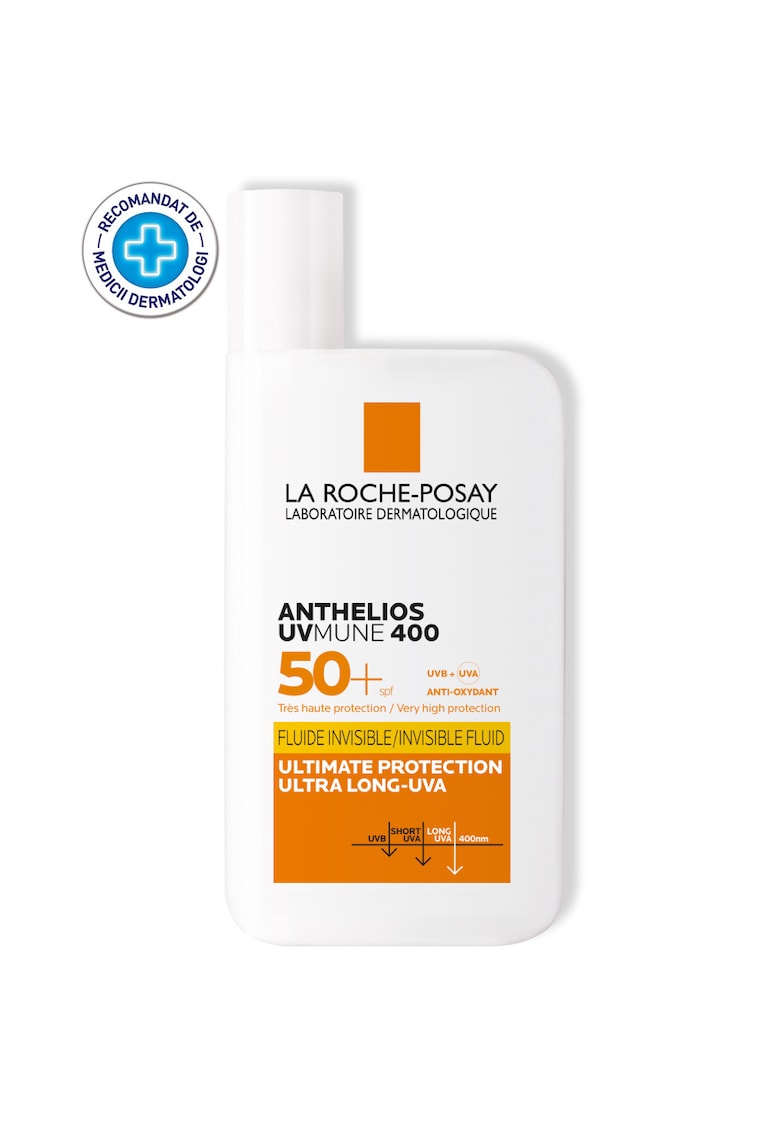Fluid cu protectie solara pentru fata ANTHELIOS UVMUNE400 SPF 50+ - 50 ml - Sensibil
