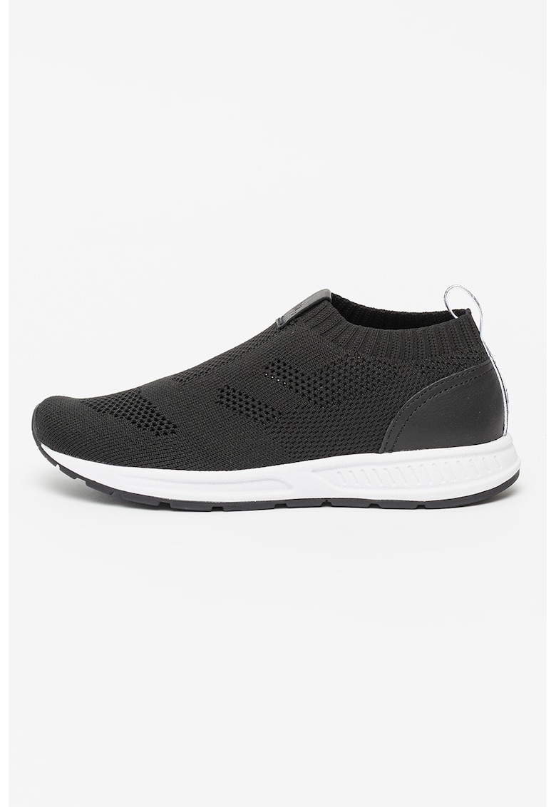 Pantofi sport slip-on cu garnituri de piele Kacie