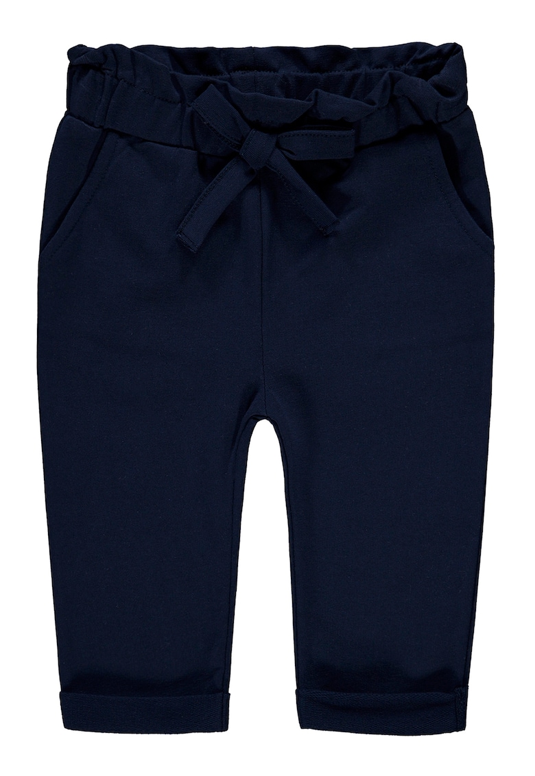 Pantaloni din amestec de bumbac cu buzunare
