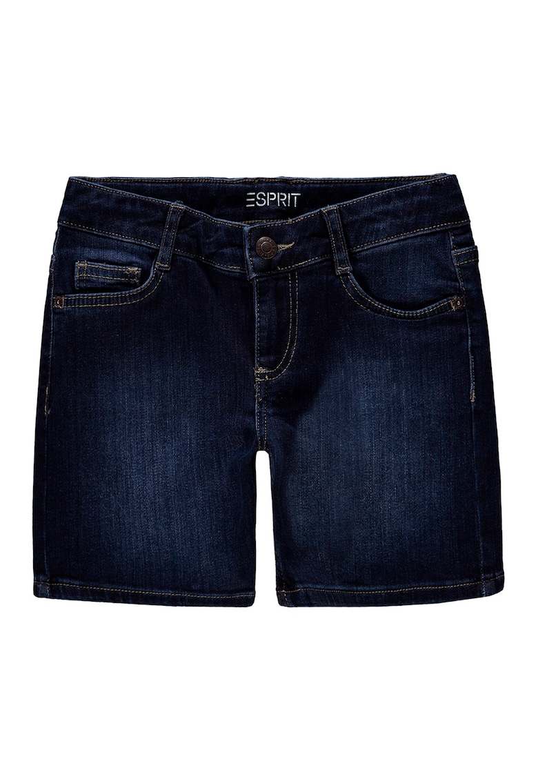 Esprit Pantaloni scurti de denim cu aspect decolorat