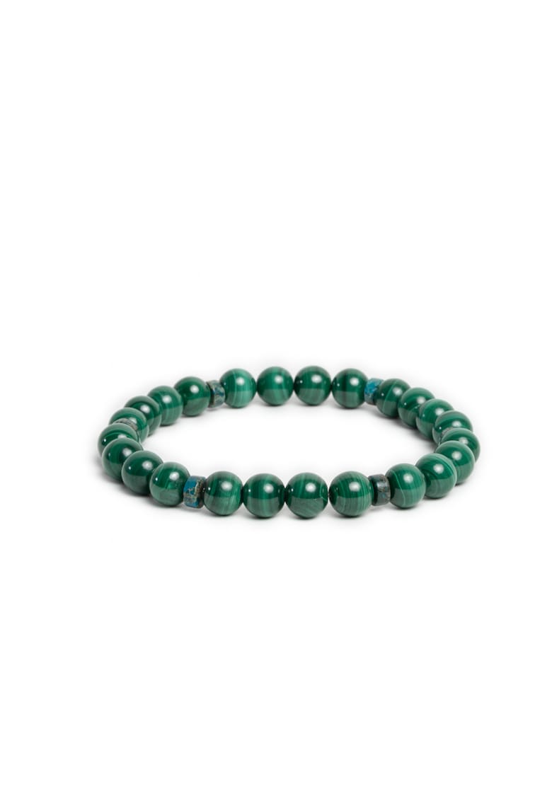 Bratara Malachit pentru femei - Nayan - sfere de 6mm -