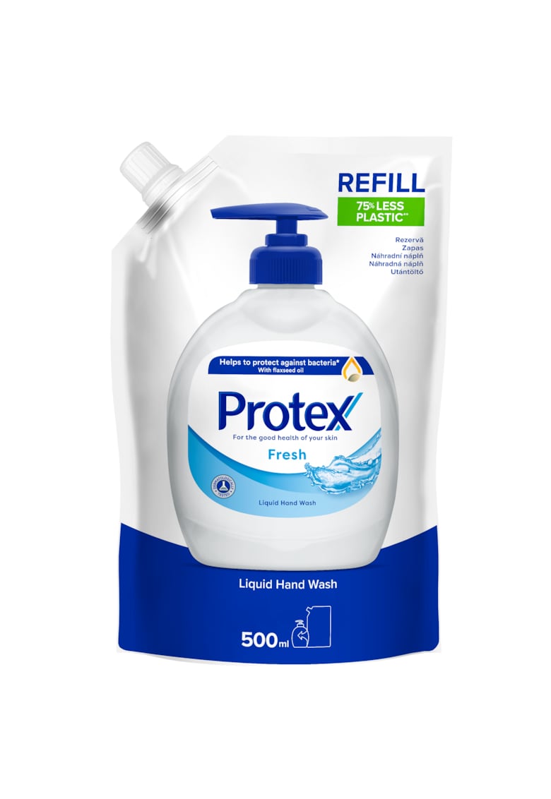 Rezerva sapun lichid  Fresh cu ingredient natural antibacterian - 500 ml