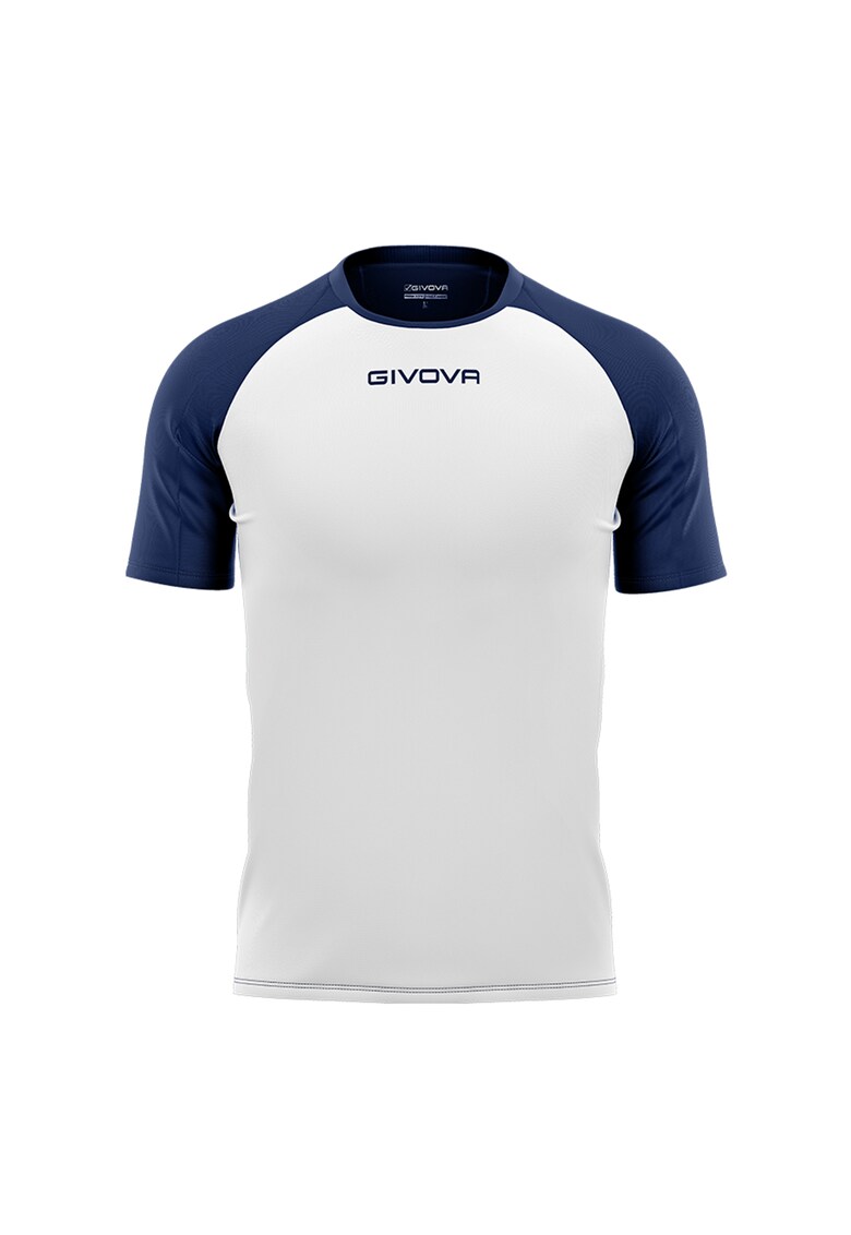 Tricou Capo - Alb/Bleumarin