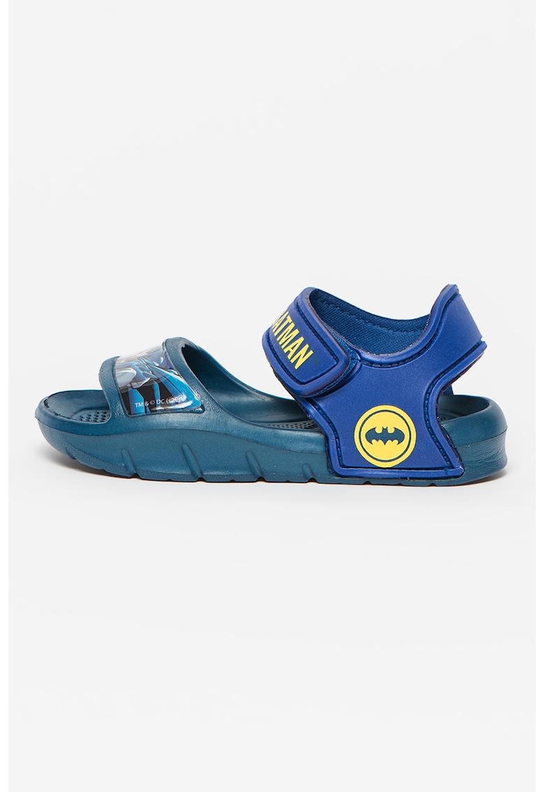 Sandale cu velcro si imprimeu Batman fashiondays.ro imagine noua 2022