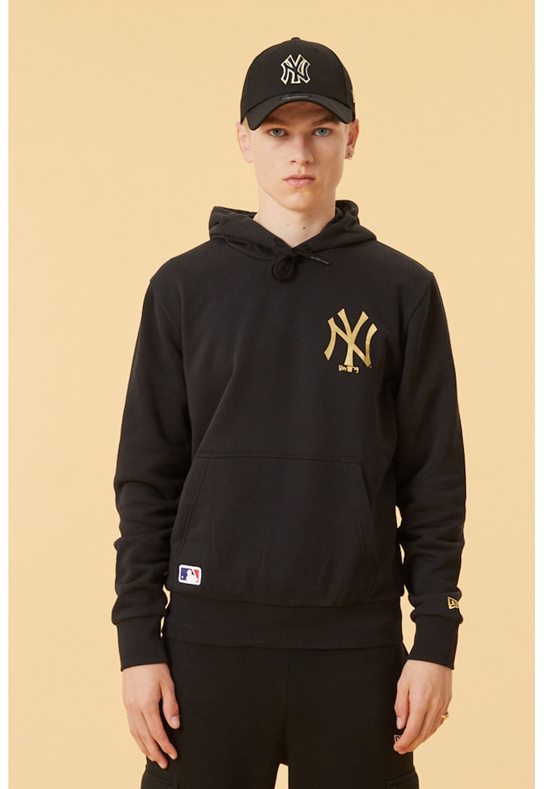 Hanorac cu buzunar kangaroo New York Yankees fashiondays.ro
