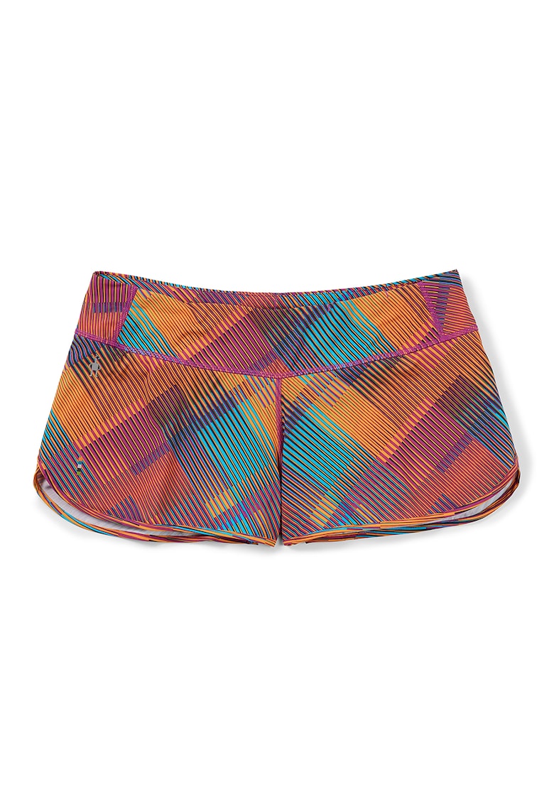 Pantaloni scurti din amestec de lana Merinos cu model geometric pentru alergare alergare