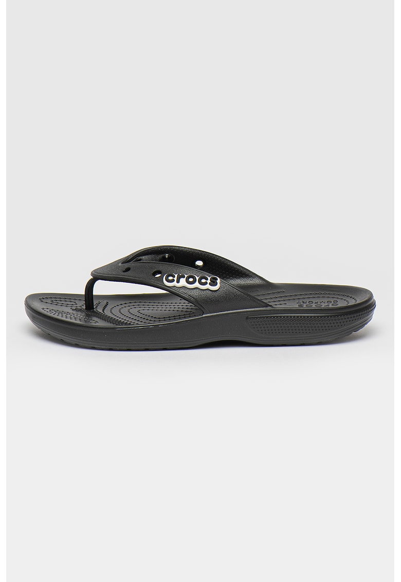 Papuci flip-flop unisex relaxed fit Classic - Negru