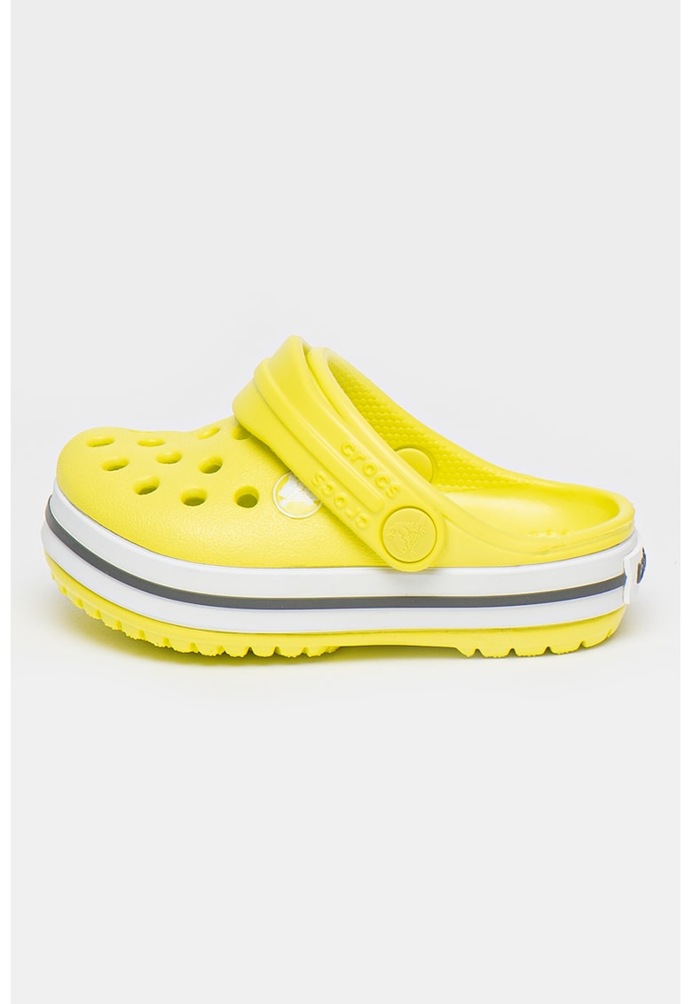 Saboti slingback convertibili cu dunga contrastanta Crocband