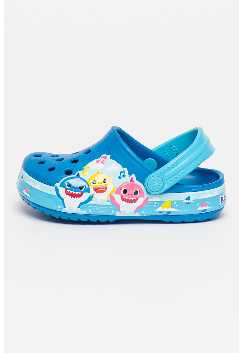 Crocs Saboti slingback cu imprimeu