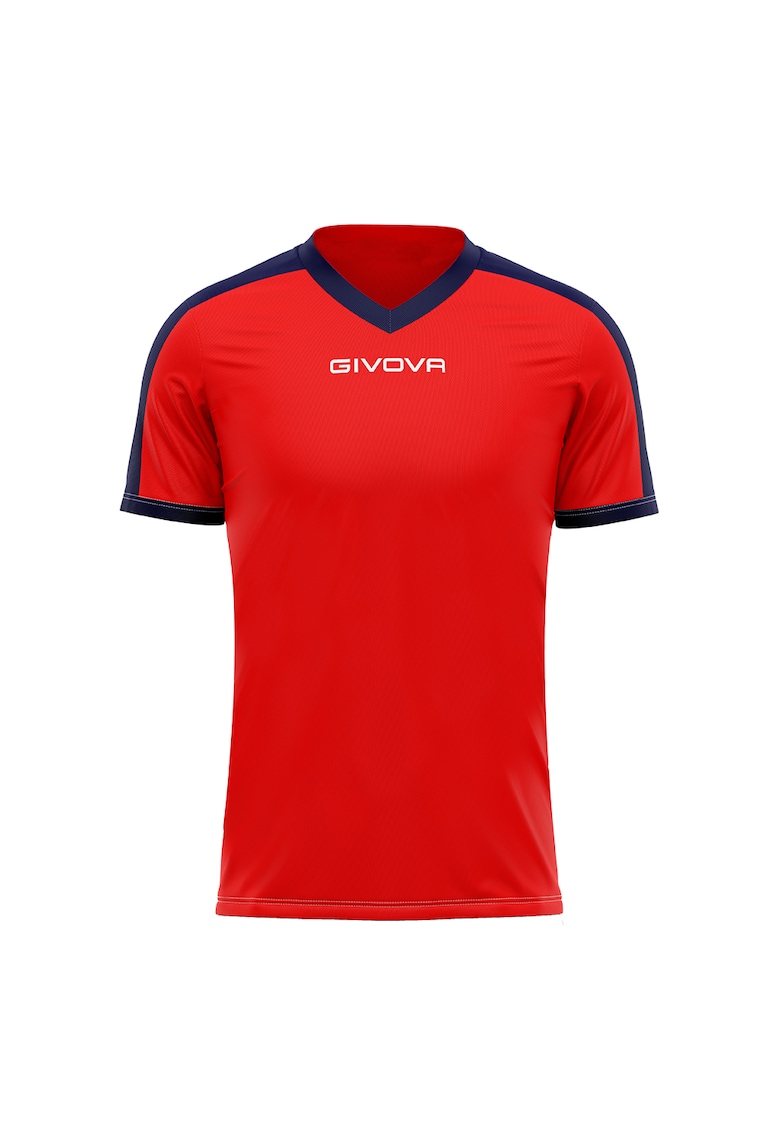 Tricou sport Revolution - Rosu/Bleumarin
