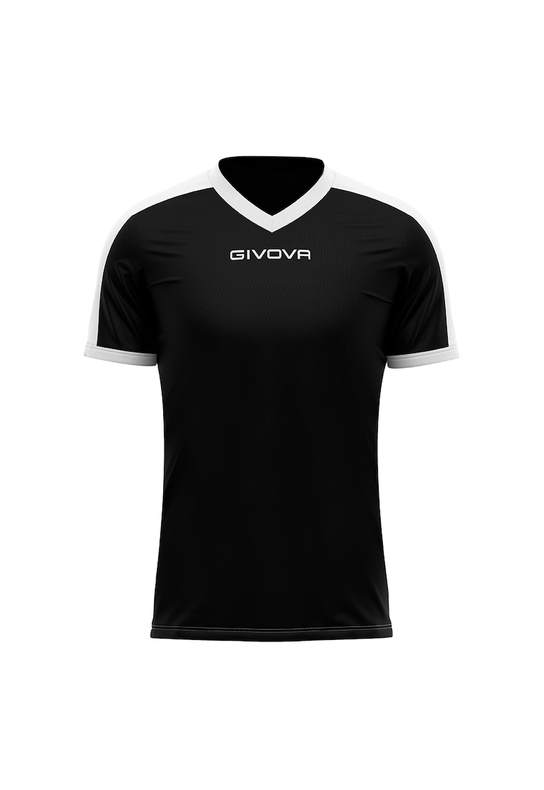 Tricou sport copii Revolution - Negru / Alb - 110-122 CM