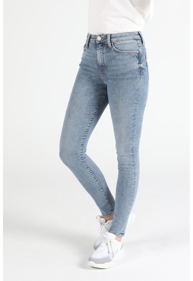 Blugi skinny cu talie inalta diana