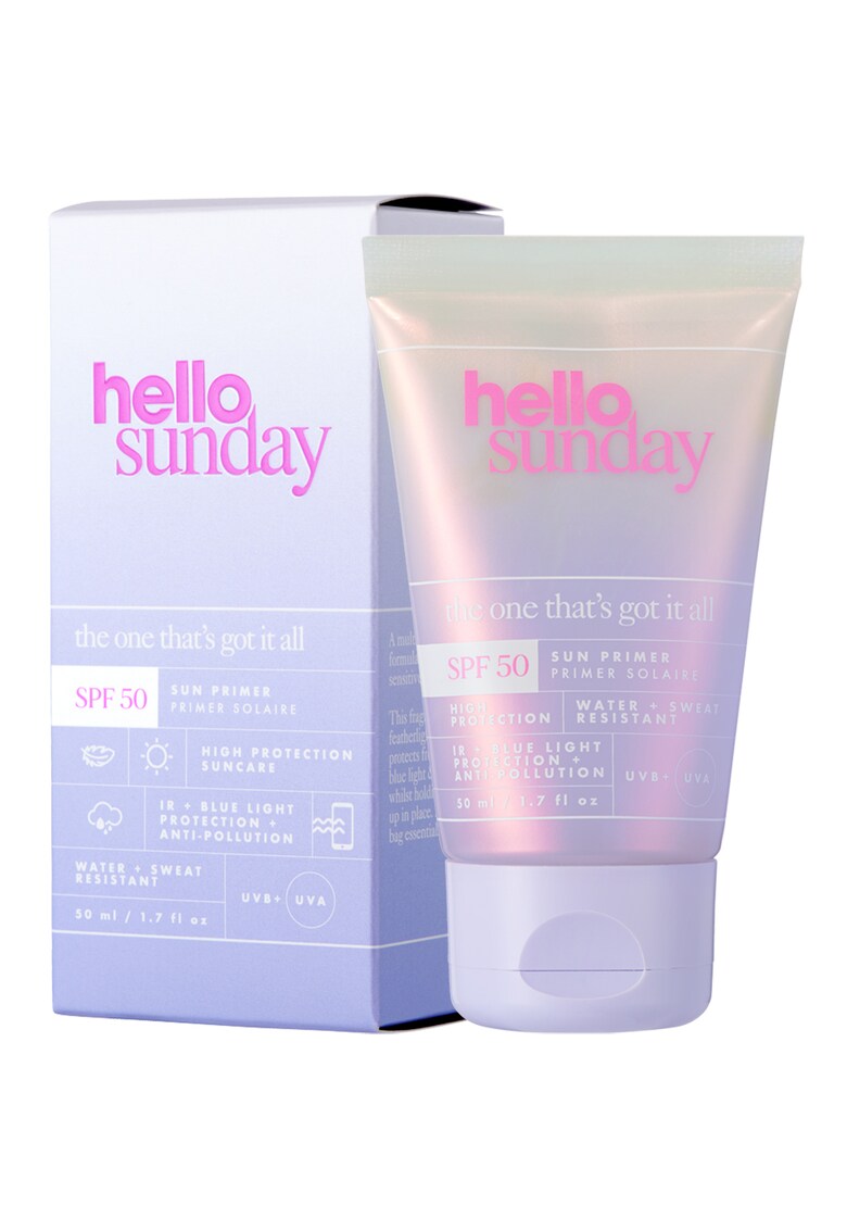 Hello Sunday Primer facial cu protectie solara spf 50 - 50 ml