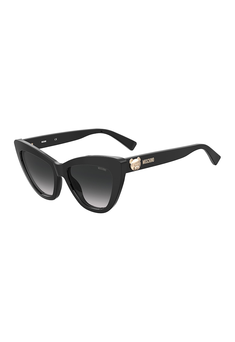 Ochelari de soare cat-eye cu logo