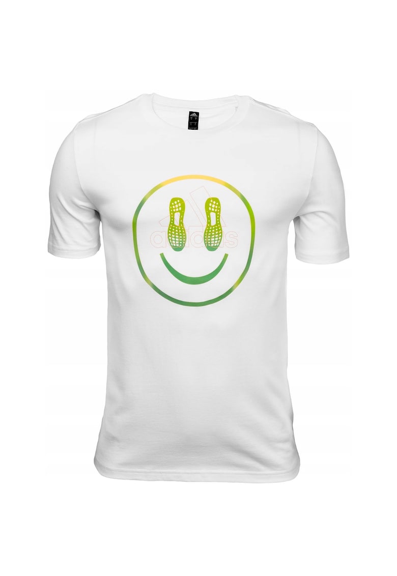 Tricou pentru barbati Bumbac - Alb/Verde